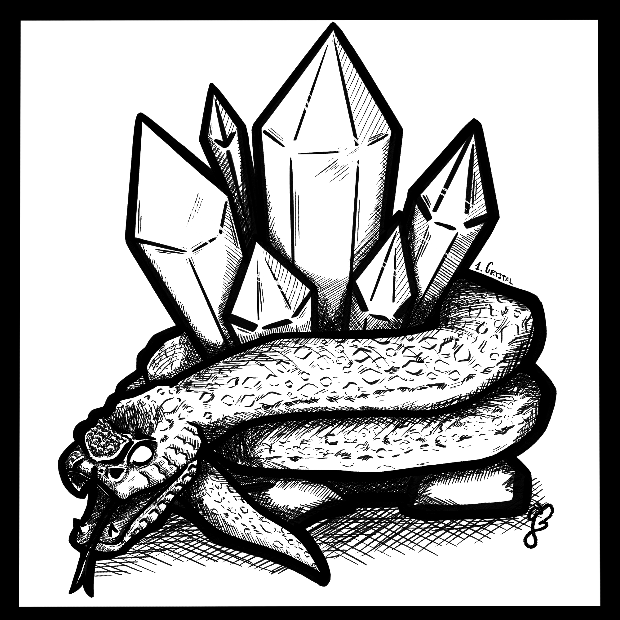 Inktober Day 1 Illustration