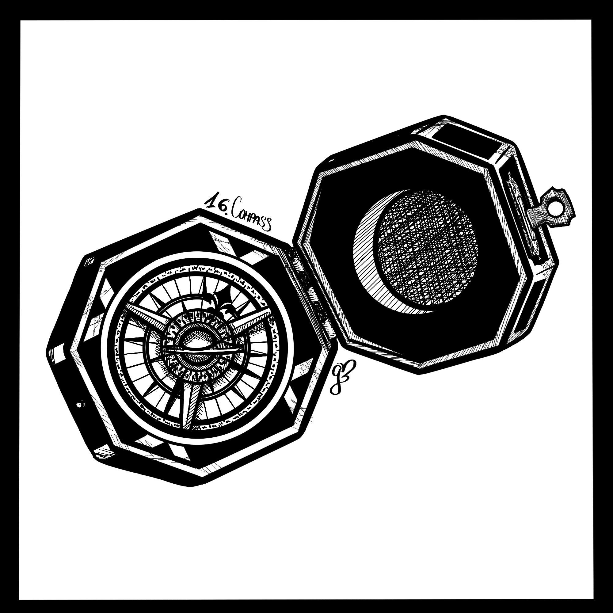 Inktober Day 16 Illustration